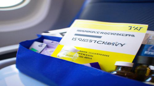 Jak przewozić leki w samolocie RyanAir?